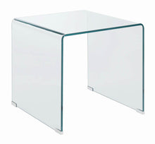 Load image into Gallery viewer, Contemporary Clear End Table