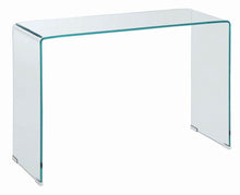 Load image into Gallery viewer, Contemporary Clear Sofa Table