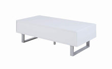 Load image into Gallery viewer, Contemporary Glossy White Coffee Table