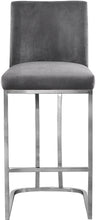 Load image into Gallery viewer, Heidi Black Velvet Stool