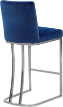 Load image into Gallery viewer, Heidi Black Velvet Stool