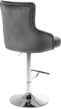 Load image into Gallery viewer, Claude Black Velvet Adjustable Stool