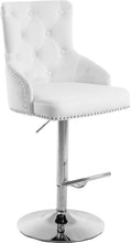Load image into Gallery viewer, Claude Black Velvet Adjustable Stool