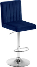Load image into Gallery viewer, Joel Black Velvet Adjustable Stool