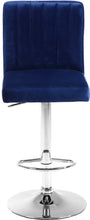 Load image into Gallery viewer, Joel Black Velvet Adjustable Stool