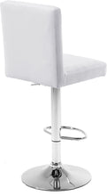 Load image into Gallery viewer, Joel Black Velvet Adjustable Stool
