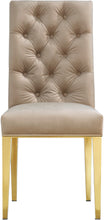 Load image into Gallery viewer, Capri Beige Velvet Dining Chair