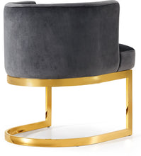 Load image into Gallery viewer, Gianna Black Velvet Dining Chair