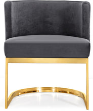 Load image into Gallery viewer, Gianna Black Velvet Dining Chair