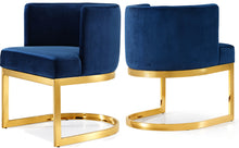 Load image into Gallery viewer, Gianna Black Velvet Dining Chair