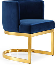 Load image into Gallery viewer, Gianna Black Velvet Dining Chair