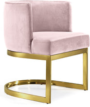 Load image into Gallery viewer, Gianna Pink Velvet Dining Chair