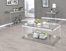 Load image into Gallery viewer, Contemporary Chrome Coffee Table