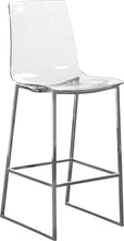 Load image into Gallery viewer, Lumen Gold Metal/Lucite Polycarbonate Stool