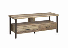 Load image into Gallery viewer, Rustic Weathered Pine 60" TV Console