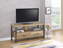 Load image into Gallery viewer, Rustic Weathered Pine 48" TV Console