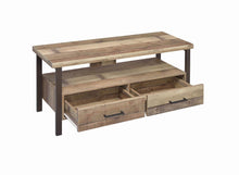 Load image into Gallery viewer, Rustic Weathered Pine 48" TV Console