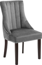 Load image into Gallery viewer, Oxford Black Velvet Dining Chair