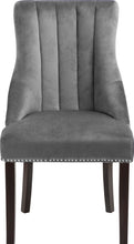Load image into Gallery viewer, Oxford Black Velvet Dining Chair