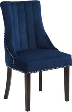 Load image into Gallery viewer, Oxford Black Velvet Dining Chair