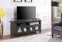 Load image into Gallery viewer, Transitional Dark Grey 60" TV Console