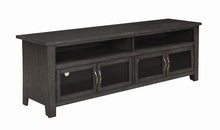 Load image into Gallery viewer, Transitional Dark Grey 72" TV Console