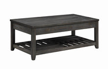 Load image into Gallery viewer, Rustic Grey Lift-Top Coffee Table