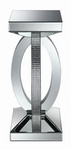 Load image into Gallery viewer, Contemporary Silver Mirrored Side Table
