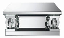 Load image into Gallery viewer, Contemporary Silver Mirrored Coffee Table