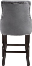 Load image into Gallery viewer, Oxford Black Velvet Stool