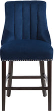 Load image into Gallery viewer, Oxford Black Velvet Stool