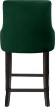 Load image into Gallery viewer, Demi Green Velvet Stool