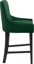 Load image into Gallery viewer, Demi Green Velvet Stool