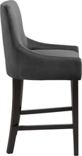 Load image into Gallery viewer, Demi Black Velvet Stool