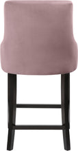 Load image into Gallery viewer, Demi Pink Velvet Stool