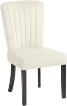 Load image into Gallery viewer, Shelby Cream Velvet Dining Chair