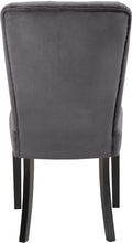 Load image into Gallery viewer, Shelby Grey Velvet Dining Chair