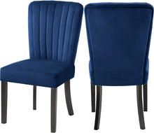 Load image into Gallery viewer, Shelby Cream Velvet Dining Chair