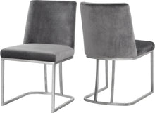 Load image into Gallery viewer, Heidi Black Velvet Dining Chair