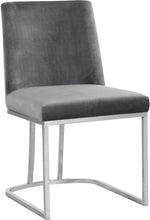 Load image into Gallery viewer, Heidi Black Velvet Dining Chair