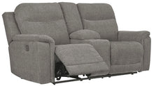 Load image into Gallery viewer, Mouttrie Power Reclining Loveseat with Console