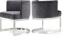Load image into Gallery viewer, Gianna Black Velvet Dining Chair