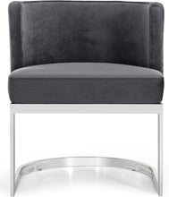 Load image into Gallery viewer, Gianna Black Velvet Dining Chair