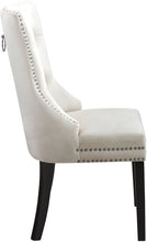 Load image into Gallery viewer, Nikki Black Velvet Dining Chair