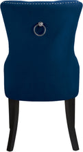 Load image into Gallery viewer, Nikki Black Velvet Dining Chair