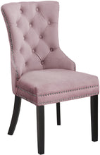 Load image into Gallery viewer, Nikki Black Velvet Dining Chair