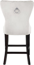 Load image into Gallery viewer, Nikki Cream Velvet Stool