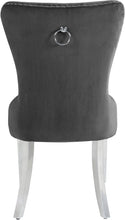 Load image into Gallery viewer, Carmen Black Velvet Dining Chair