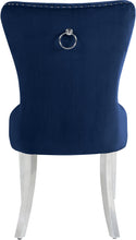 Load image into Gallery viewer, Carmen Black Velvet Dining Chair