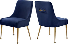 Load image into Gallery viewer, Owen Black Velvet Dining Chair